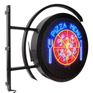 PANNEAU LED CIRCULAIRE DOUBLE FACE P5 PUBLICITAIRE POUR EXTÉRIEUR