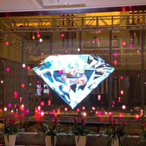 LED ÉCRAN P2.6 HAUTE LUMINOSITÉ VISIBLE EN PLEIN SOLEIL POUR VITRINE OU INTÉRIEUR 100x100 cm