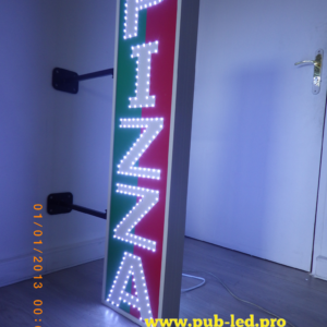 ENSEIGNE DE RESTAURANT LED KEBAB DOUBLE FACE EXTÉRIEURE 70x40cm