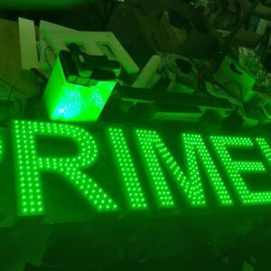 LETTRES BOITIERS "PRIMEUR" LED ENSEIGNE LUMINEUSE 3D 40CM + TRANSFO 400W