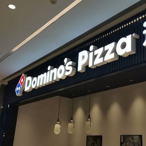 LETTRES BOITIERS "PIZZA" LED ENSEIGNE LUMINEUSE 3D 40CM
