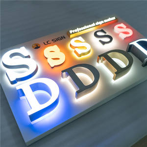 LETTRES BOÎTIERS 3D LED ÉCLAIRAGE PAR PIXEL ENSEIGNE LUMINEUSE FABRICATION