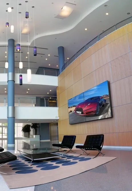 MUR VIDÉO 4K GRAND FORMAT, STRUCTURE 3×3, 9 ÉCRANS 46 POUCES – Image 2