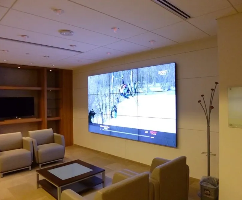MUR VIDÉO 4K GRAND FORMAT, STRUCTURE 3×3, 9 ÉCRANS 46 POUCES – Image 3