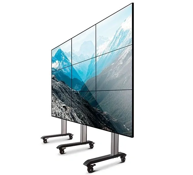 MUR VIDÉO 4K GRAND FORMAT, STRUCTURE 3×3, 9 ÉCRANS 65 POUCES – Image 2