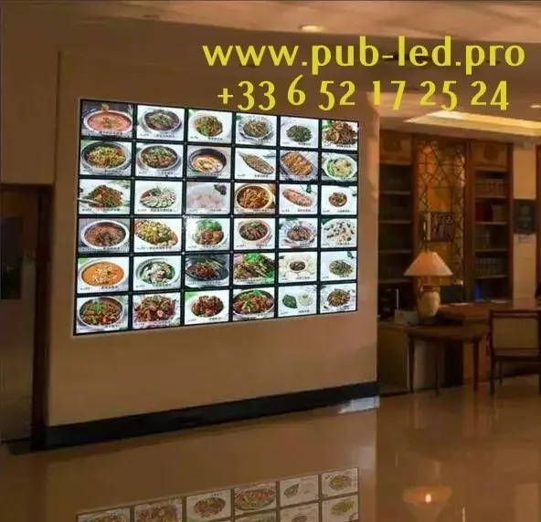 PANNEAU D’AFFICHE LED BRILLANT, TAILLE A4, 28×36.7 cm – Image 2