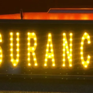 PANNEAU LUMINEUX DOUBLE FACE LED ASSURANCE AVEC ANIMATION EXTÉRIEURE