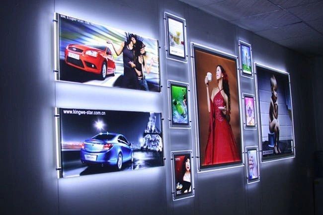ENSEIGNE LUMINEUSE DOUBLE FACE "PORTA AFFICHE LED, A1, 66.4×91.1 CM" – Image 4