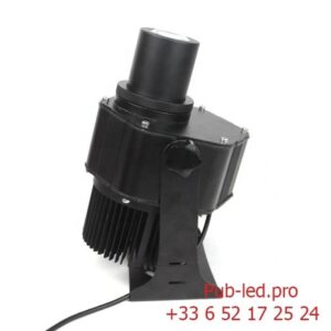LUMINAIRE D’ENSEIGNE GOBO PUBLICITAIRE 100W ROTATIF LP100WP POUR UNE COMMUNICATION PUISSANTE