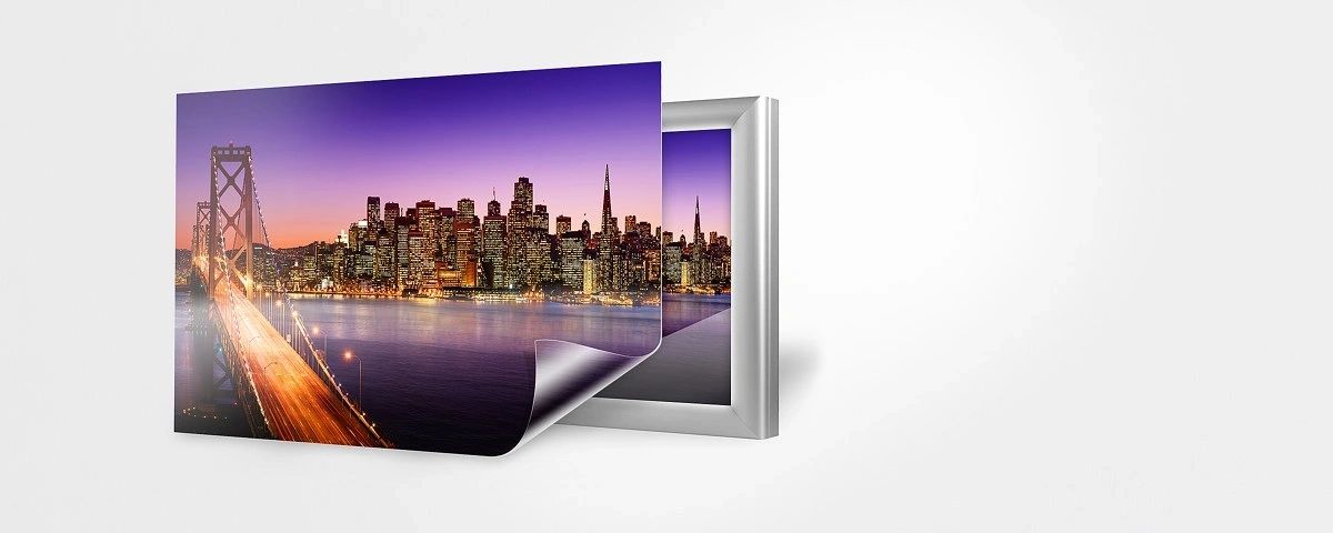 PANNEAU VITRINE LUMINEUX “PAPIER RÉTRO-ÉCLAIRÉ 125 g/m², POUR ÉCRAN LED, A4”