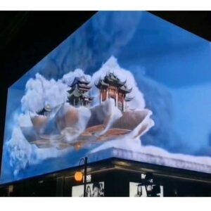 Écran LED 3D Programmable P10 Extérieur Haute Luminosité 100x100 cm