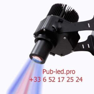 ÉCLAIRAGE MAGASIN EXTÉRIEUR 150W PROJECTEUR GOBO PUBLICITAIRE LP150PWP