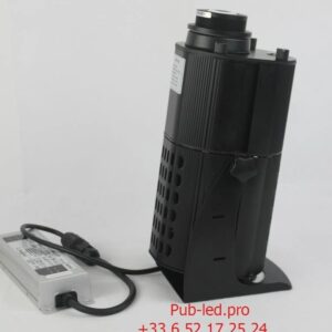 PROJECTEUR GOBO ROTATIF 80W POUR PUBLICITÉ SUR FAÇADE EXTÉRIEURE