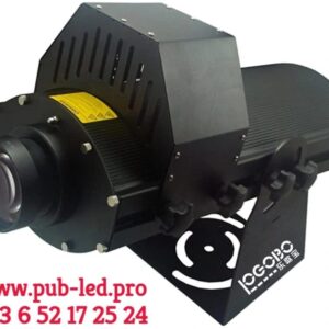 ENSEIGNE LUMINEUSE GOBO PUBLICITAIRE 100W ROTATIF EXTÉRIEUR