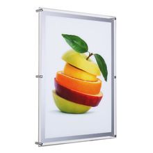 ENSEIGNE LUMINEUSE DOUBLE FACE "PORTA AFFICHE LED, A0, 91.1×125.9 CM"