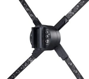 HOLOGRAMME LED FAN S10 (100CM) AFFICHAGE 3D BLUETOOTH + COMMANDE À DISTANCE