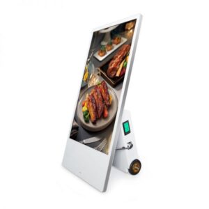 PANNEAU PUBLICITAIRE EXTERNE MOBILE ET RECHARGEABLE