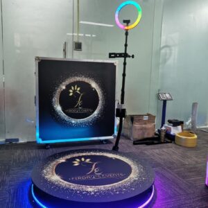 PLATEFORME 360° 60CM - PHOTOBOOTH MOTORISÉ POUR CAPTURES DYNAMIQUES
