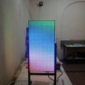 ENSEIGNE LED DOUBLE FACE EXTERNE DÉFILANTE POUR COMMERCES A1