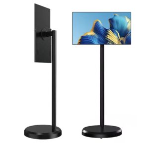 Écran tactile mobile 23.8 pouces Android sur roulettes