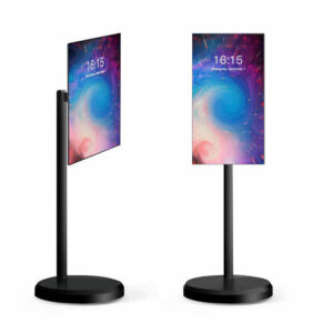 TV ANDROID PORTABLE 27 POUCES SUR ROULETTES - MONITEUR